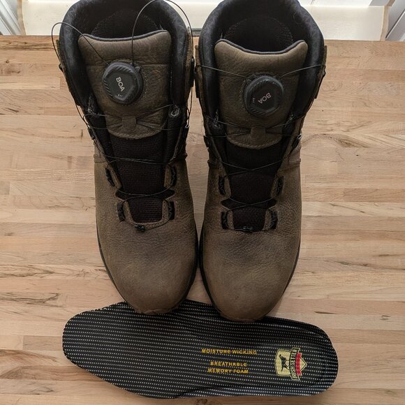 Irish Setter Cascade Waterproof Aluminum Toe Work Boots With Inserts - Picture 2 of 11